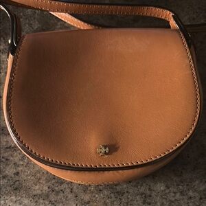 Tory Burch Tan Leather Crossbody Bag